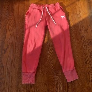 PINK Victoria’s Secret Coral Sweatpants